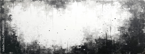 Abstract brushstrokes grayscale wall art minimalist modern texture and dramatic composition and elegant contrast serene emptiness and artistic design unique visual effect and graphic creation.