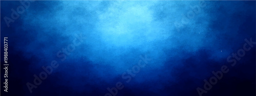 Abstract ethereal blue atmosphere deep azure and hazy gradient and tranquil indigo background and soft vaporous texture and serene ambience and cosmic inspiration.