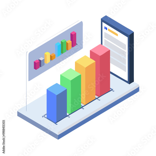 Clay 3D Startup Data Analytics Platform Icon