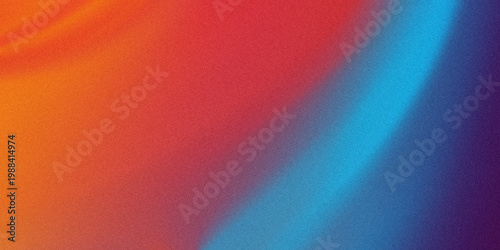 Fotografija Gradients of warmth and coolness blending into serene tranquility