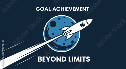 Space Journey to Success: Graphic Depiction of Reaching Beyond Boundaries Goals in the Universe
