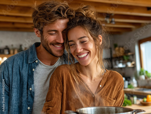 Connectioneering Togetherness An Intimate Cooking Experience at Home Emphasizing Support and Empathy in Relationships