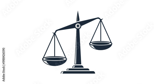 Symbolic Representation of Impartial Justice, Balance, Fairness, And Legal Decisions