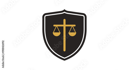 Symbolic Representation of Justice, Law, Protection, and Legal Affairs, Professional Image