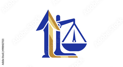 Symbolic Justice Illustration Representing Fairness, Equality and Legal Ascendancy Visuals