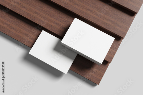 Professional Stack Business Card Mockup for showcasing your design to clients