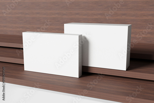 Clean Stack Business Card Mockup for showcasing your design to clients