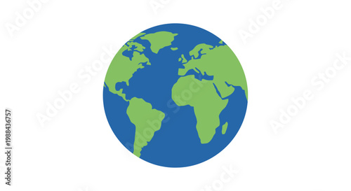 Globe Earth Planet World Map.