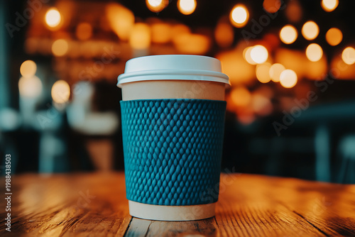 Trendy Artistic Silhouette Reusable Coffee Cup