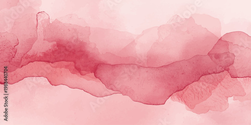 Abstract pink watercolor heart background with a vintage grunge paper texture and marble paint design for a Valentine art wallpaper