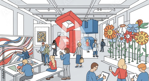 People Working in Flower Shop.