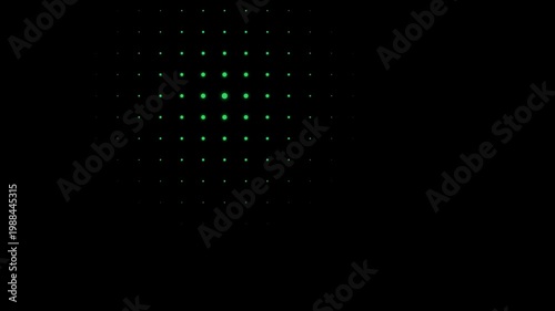 High quality 4K motion graphics asset featuring a orbit movement over a radar digital grid. Professional 30fps animation for technology video backgrounds.