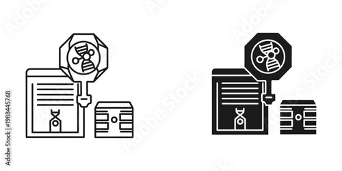 Data transfer and storage from a server to different types of databases