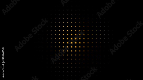 High quality 4K motion graphics asset featuring a pulse movement over a bokeh digital grid. Professional 30fps animation for technology video backgrounds.