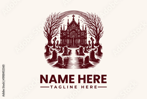 yoga class in front of a church.