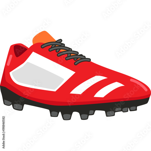 Soccer Shoes Illustration