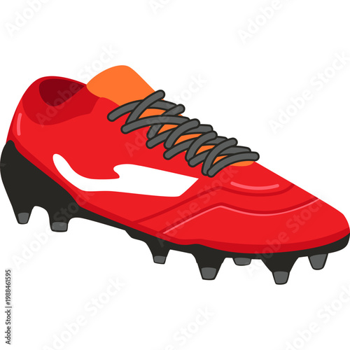 Soccer Shoes Illustration