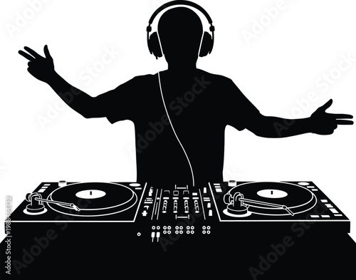 Illustration of a rounded square with EPS file format and silhouette label.