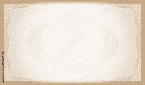 Elegant Beige Guilloche Background for Certificates & Diplomas