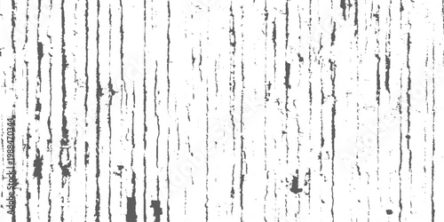 Grunge vertical scratch texture, distressed black lines on white, abstract worn surface, high contrast minimal background.	
