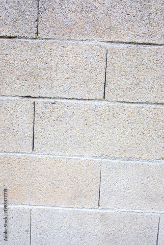 Tableau sur toile Texture of a cement block wall background
