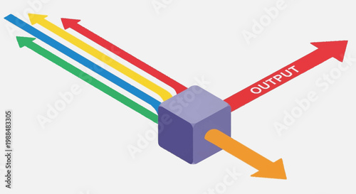 Color mixing model with RGB output.