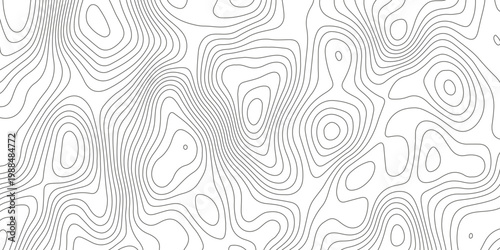 Minimalist abstract background with flowing topographic contour lines, soft gray and black tones white background, smooth organic curves, modern and clean aesthetic, subtle depth and texture.
