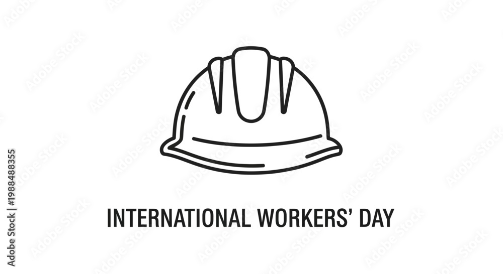 Fototapeta premium Hard Hat for Worker Safety Protection.