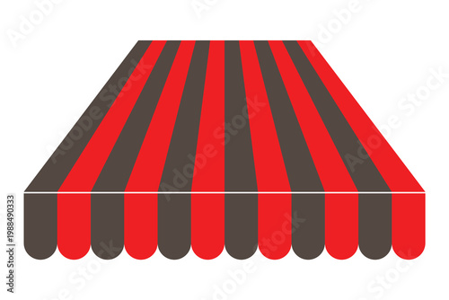 vector illustration of a tent icon, tent shop icon, cafe icon, event tent icon.