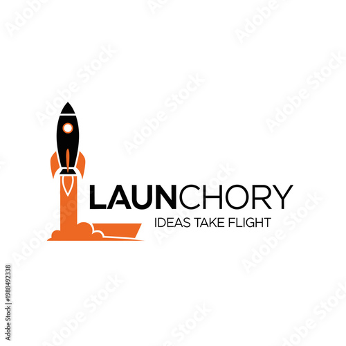 Bild auf Leinwand Rocket Ship Launch Blasting Off.