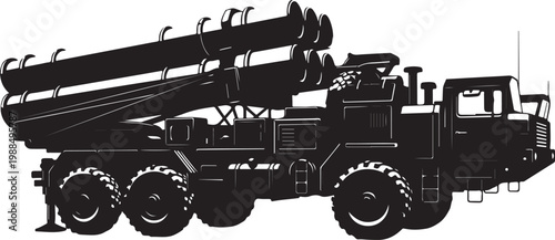Black silhouette truck, heavy duty vehicle, industrial equipment, construction machinery