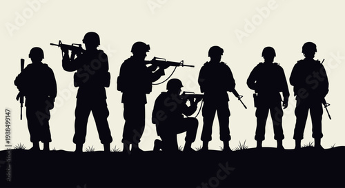 Soldiers on Armed Forces Day stand ready in action