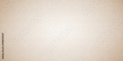 Rough brown cardboard texture and old beige paper background with a vintage grunge linen pattern and blank cream textile material design
