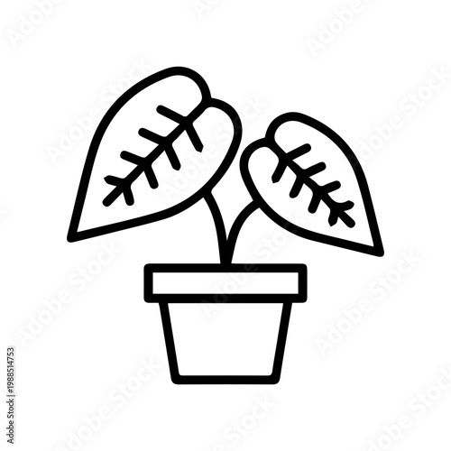 Potted Houseplant Icon