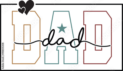 Father's day svg bundle t-shirt design. Vector svg t-shirt design, svh file,