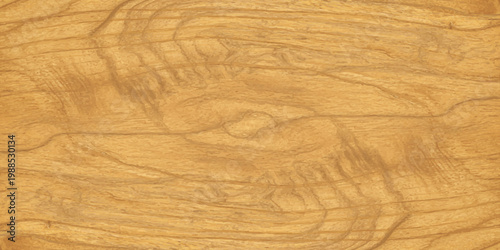 Golden oak wood texture background with natural wavy grain patterns, light brown timber surface for interior design