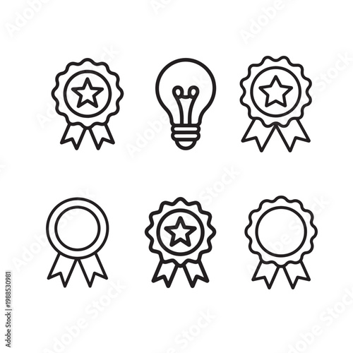 Symbol of achievement, excellence, minimal design, maximum meaning celebrate successful 