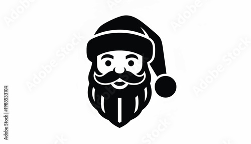 Bearded knight head icon with helmet and mustache in bold black silhouette style for gaming and branding