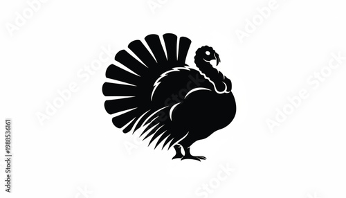 Chicken head logo with spiky sunburst feathers and bold black silhouette vector style for farming and poultry branding