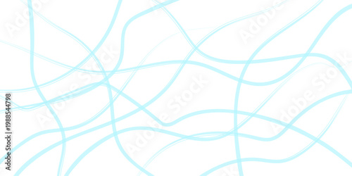 Vector seamless pattern. Modern stylish texture with wavy stripes. Geometric abstract background. Decorative pattern with tangled curved lines. Chaotic Artistic Seamless Pattern. Surface Textile.