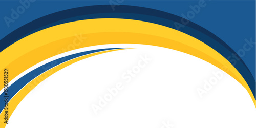 latar belakang bentuk bergelombang biru dan kuning.cocok untuk desain poster bisnis, spanduk perusahaan, presentasi, selebaran, posting media sosial.ilustrasi vektor