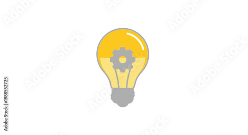 A simple illustration of a lightbulb.
