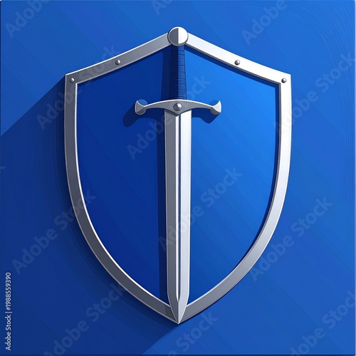 Modern metallic coat hook on vibrant blue wall minimalist home decor