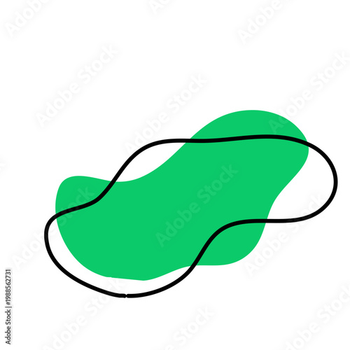 Abstract Blob shape