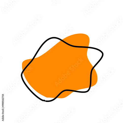 Abstract Blob shape
