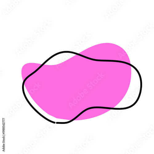 Abstract Blob shape