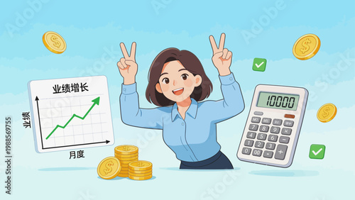 Business success and financial growth