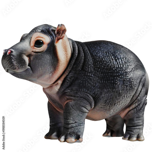 Cute Pig Illustration Adorable Cartoon Farm Animal Character