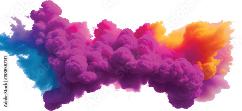 Hand painted blue abstract watercolor texture with vintage paper effects and a soft nature splash pattern reminiscent of a light cloud or smoke explosion