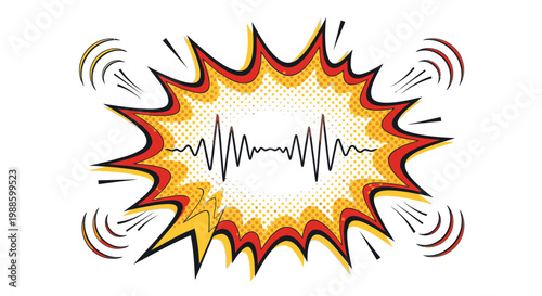 Super hero comic pop art design featuring a new yellow fire flames vector icon with a 3d explosion burst and a super discount sale label